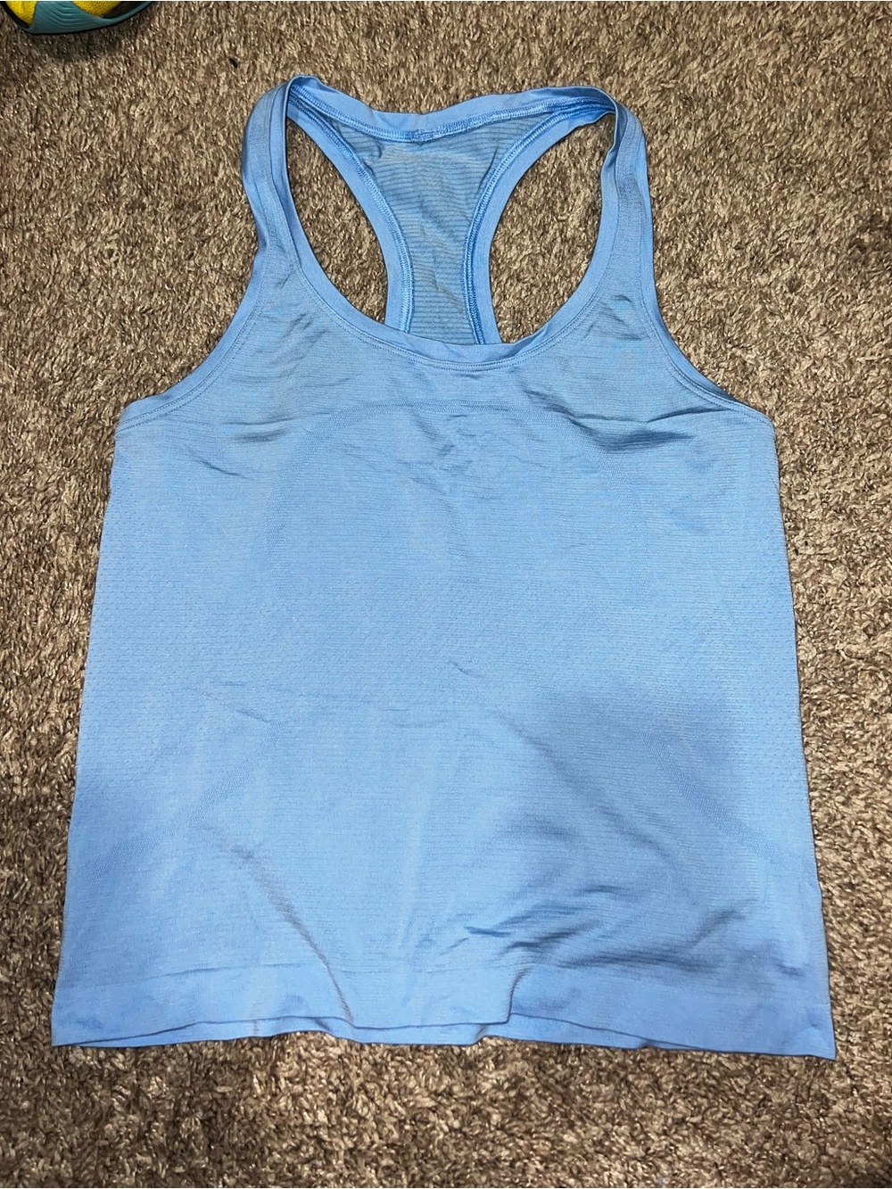 lululemon athletica Sky Blue Swiftly Tech Tank race length 6